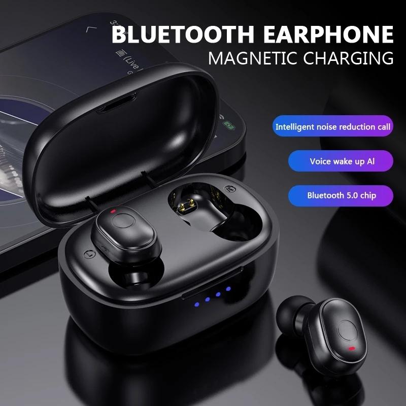 NNEDSZ Waterproof Mini Touch-Control Bluetooth Earphones With Noise Cancelling-4
